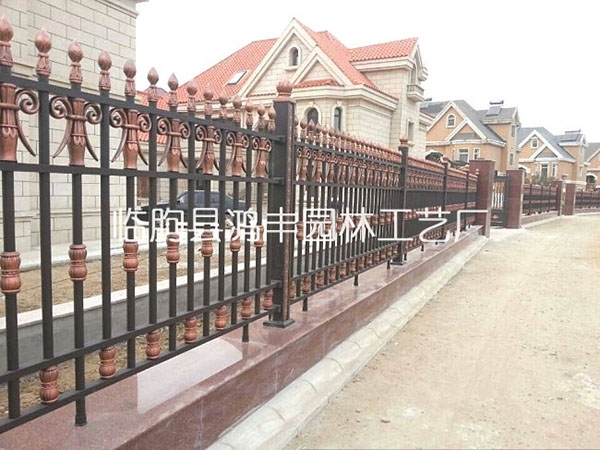 鋁藝圍墻護欄